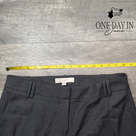 Loft Straight Leg Dress Pants Size 6 - Picture 3 of 6